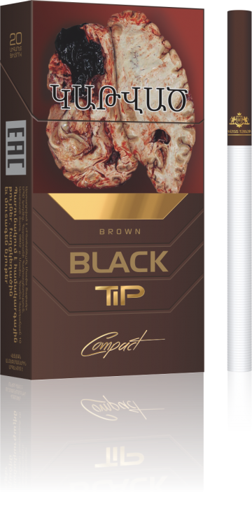 BLACK TIP BROWN COMPACT